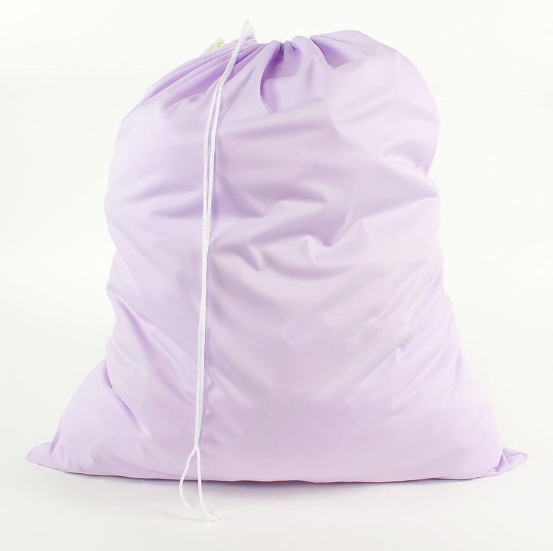 OsoCozy Cloth Diaper Pail Liner - Reusable, Washable, Waterproof Wet Bag with Drawstring. Excellent for Diaper Pails, Garbage Cans, Laundry, Recycling and Storage - Lilac - Image 3